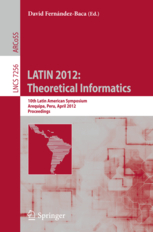 LATIN 2012: Theoretical Informatics